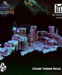 Cave Terrain All Pieces